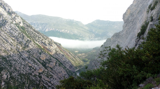 Levé des nuages.