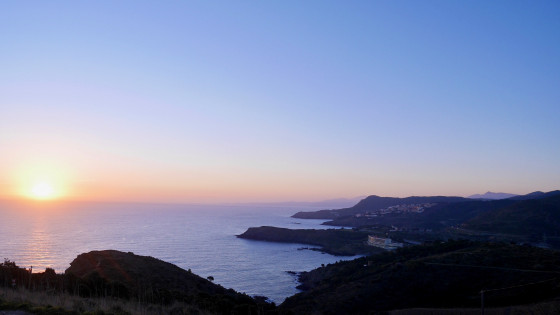 Lever de soleil sur la Méditerranée
