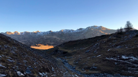 Lever de soleil sur le Rocher de la Grande Tempête