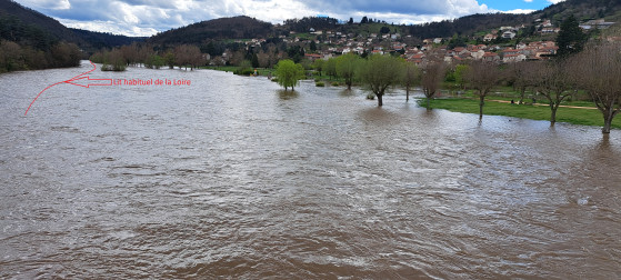 LoireD&eacute;borde1Avril24 emp&ecirc;chant de poursuivre l'itin&eacute;raire
