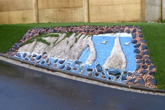Magnifique talus d'un particulier, Rue des Magnolias