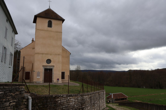 Mairie et lavoir de Montbozon