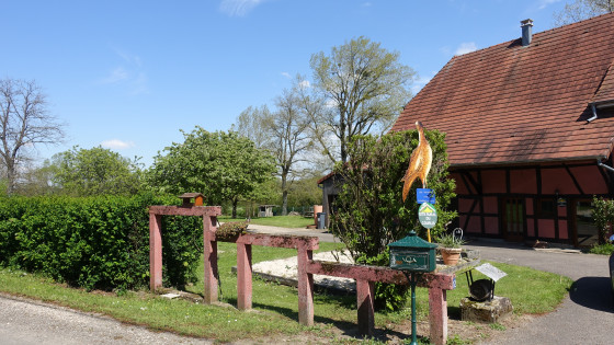 Maison à colombage Le Courlis à Autrage