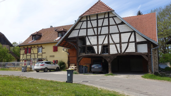 Maison à colombages Novillard
