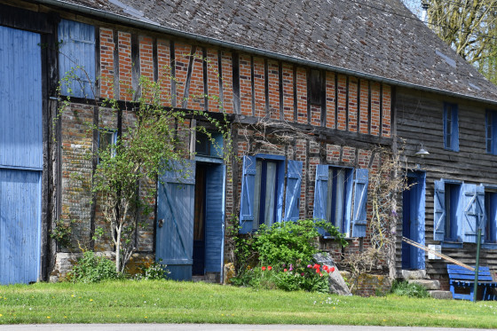 Maison &agrave; colombages