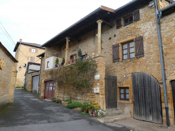 Maison typique de village