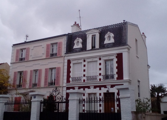 Maisons colorées