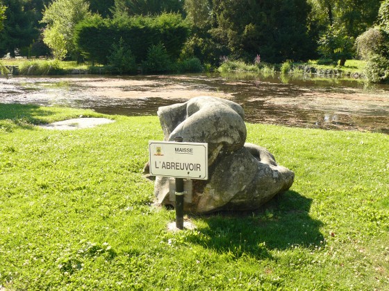 Maisse. Un bras de l\'Essonne