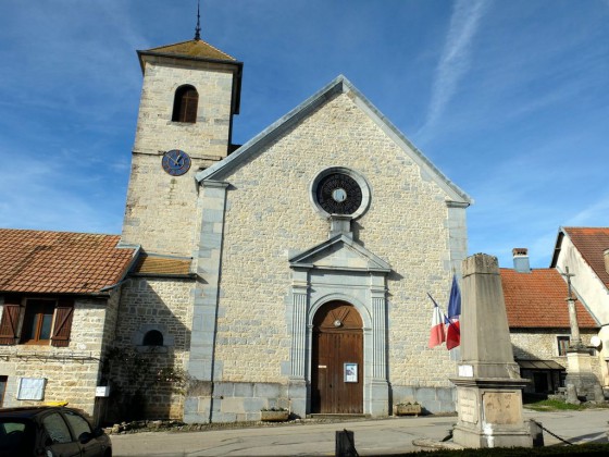 Malbrans - L\'Église Saint-Marcellin