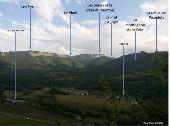 Massif de Saint-P&eacute; For&ecirc;t de Tr&egrave;s Croutz partie Est