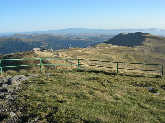 Massif du Sancy vu du Plomb du Cantal