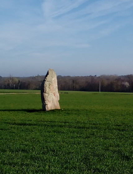 Menhir de la Roche à Gentil