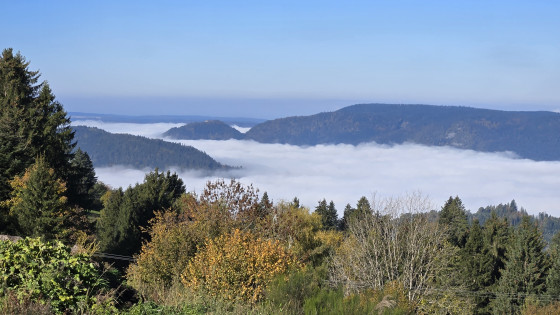 Mer de nuages sur Vagney