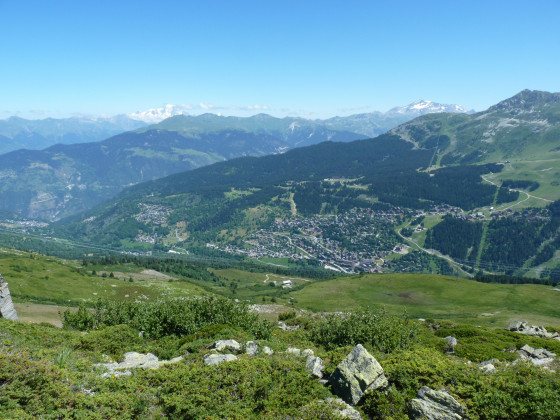 Méribel dans sa vallée