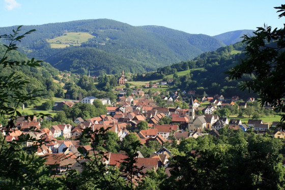 Metzeral depuis le Burgstein