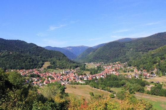 Metzeral depuis le Kuhfeil