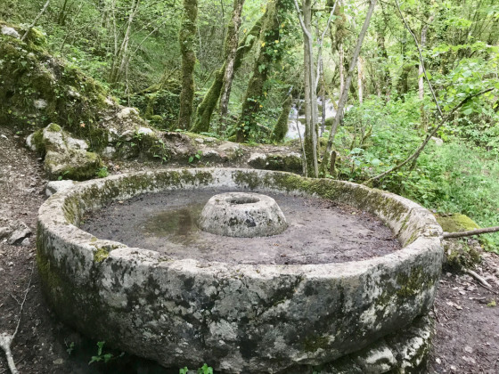 Meule de moulin