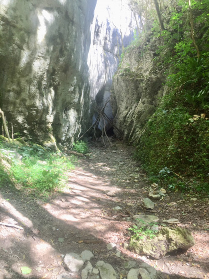 Milieu du canyon