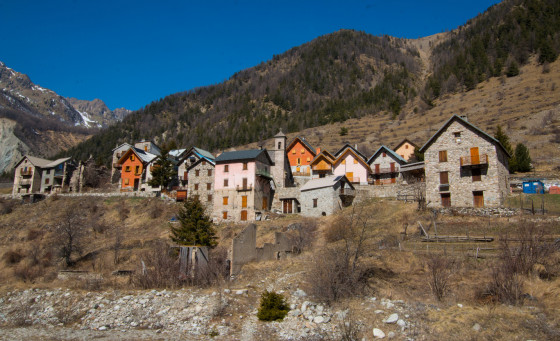 Mollières depuis le pré Pascal