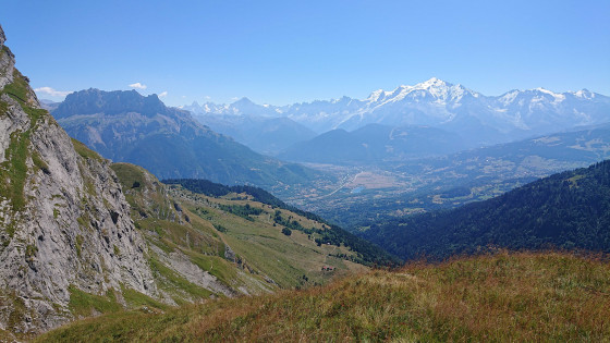 Mont-Blanc at Aiguilles Rouges