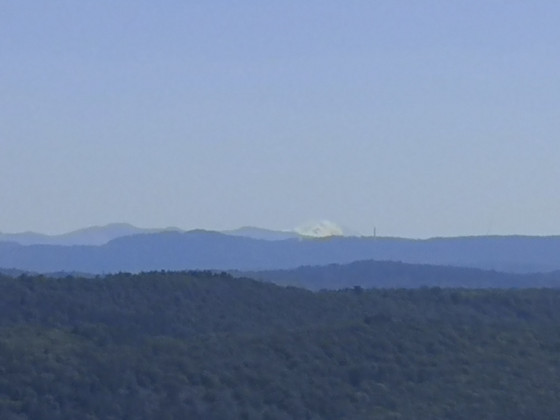 Mont Blanc au loin