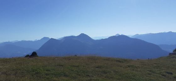 mont colombier depuis le plateau de la margeriaz