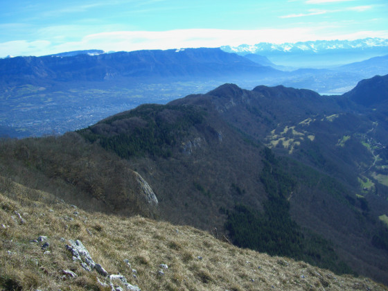Mont de la Charvaz en boucle par la crête Sud