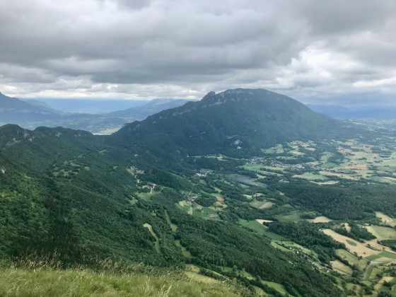 Mont de la Charvaz - plateforme naturelle de vision