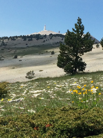 mont ventoux sud et nord - debut de la rando