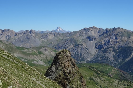 Mont Viso depuis le Col du Fer