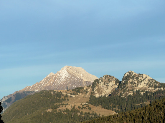 Montagne des Auges et Pic de Jalouvre à partir du Mont Téret