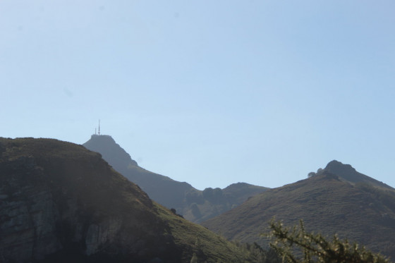 Montagnes depuis Aire Leku
