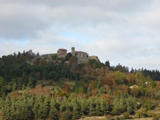 Montarcher, village perché.