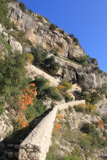 Montée à la chapelle ST Vérédème