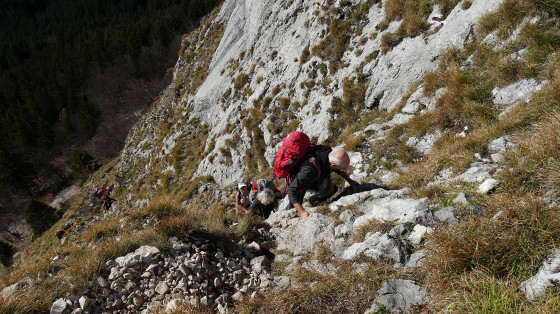 mont&eacute;e au pas du Cuert