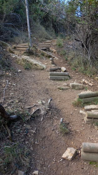 Montée au pioch de Navis