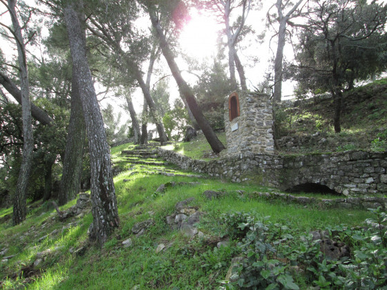 Montée au sanctuaire