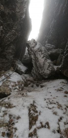 Montée dans le Golet