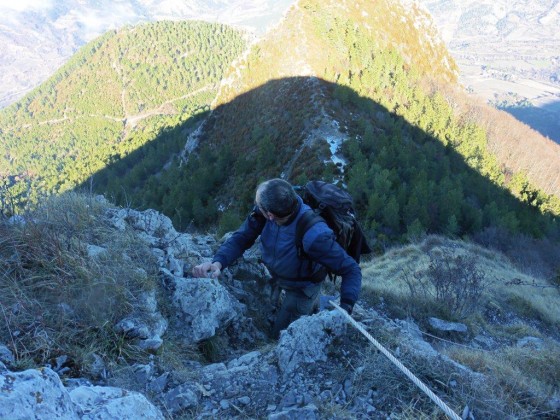 Montée de la falaise