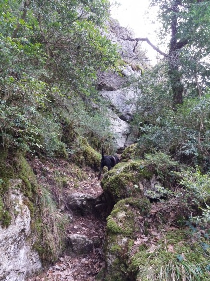 Montée difficile