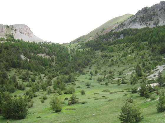 Mont&eacute;e directe sur Bramousse