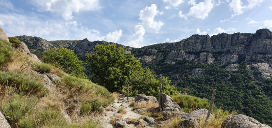 Montée vers Gourdouze