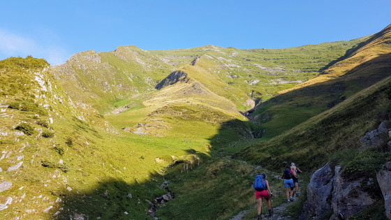 Montée vers la cabane de Pouill