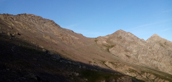 Montée vers le Col de Chamoussière