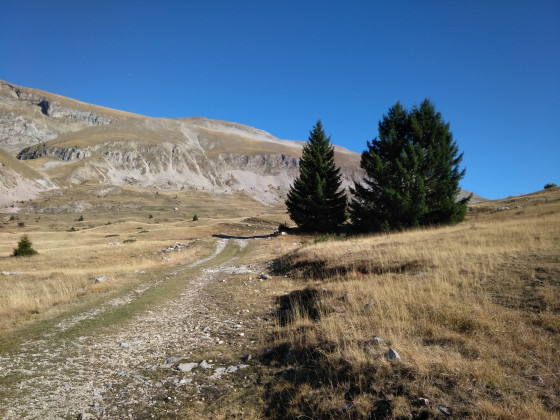 Montée vers le col