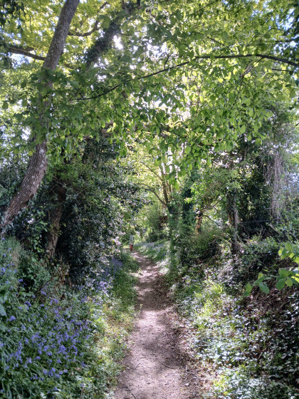 Montée vers le Rocher