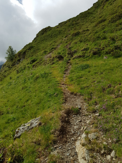 Mont&eacute;e vers le Soum
