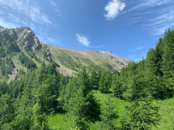 Montée vers le vallon de Muretier