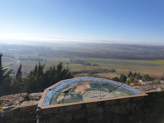 Montferrand - Table d'orientation et panorama