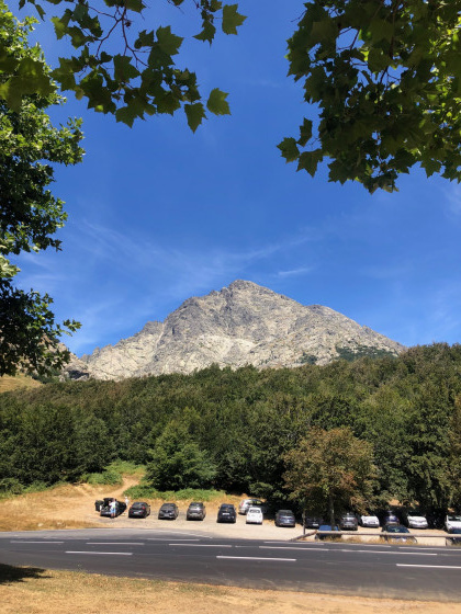 Monti d\'oru depuis le col de Vizzavona